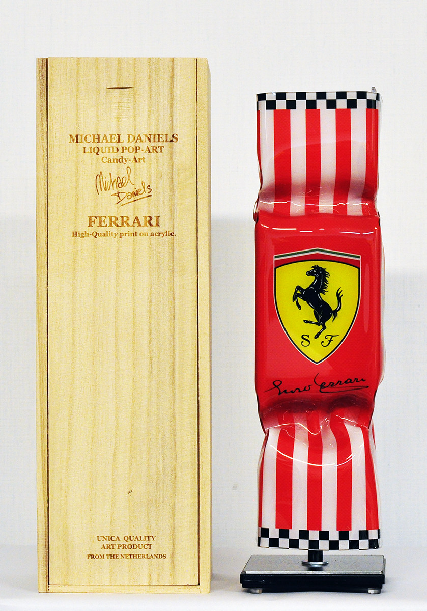 Ad van Hassel + Toffee S, Ferrari